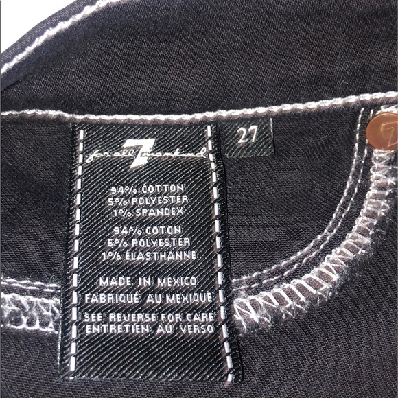 Seven Dark Wash Sz 27 EUC - Picture 7 of 8